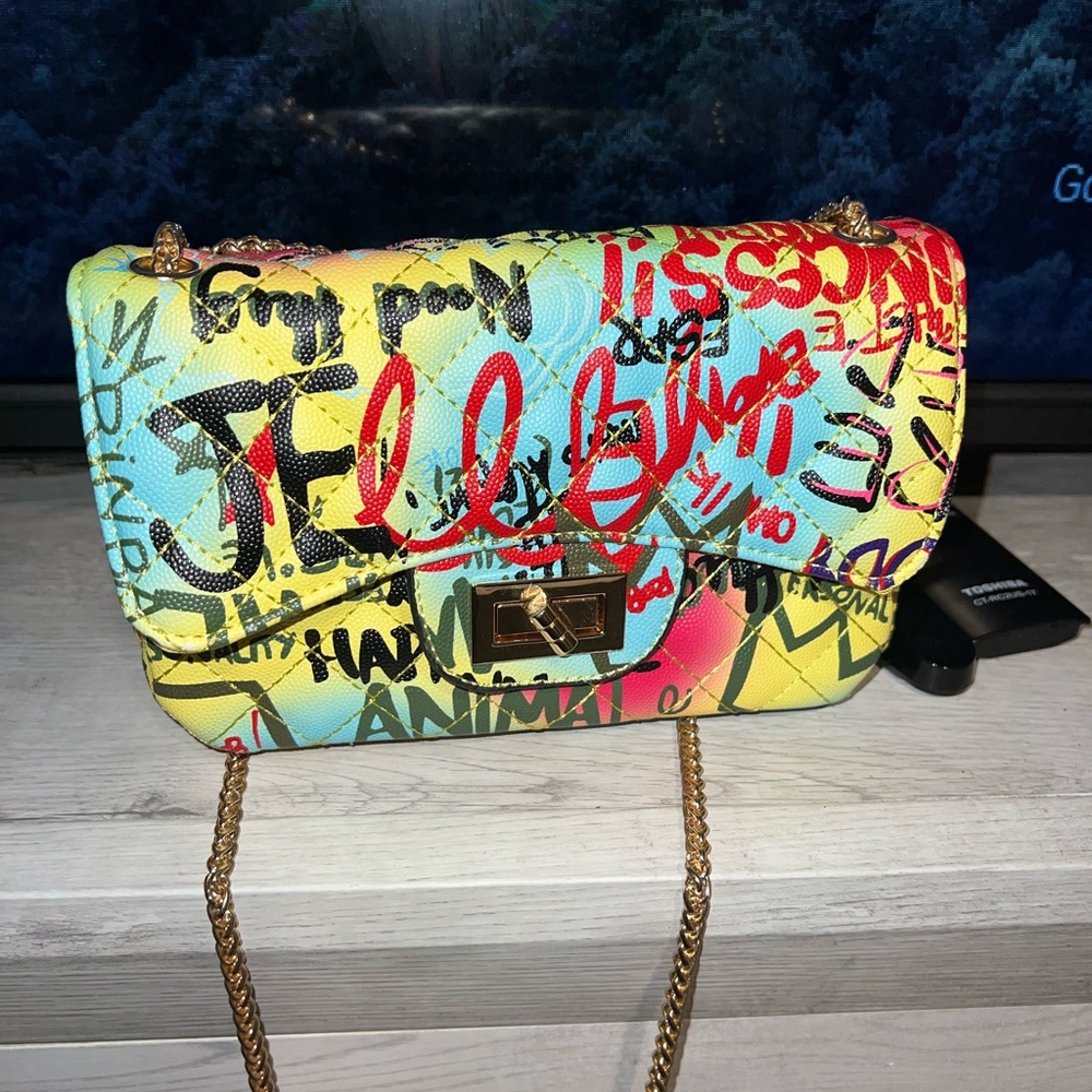 Colorful purse brand new never used